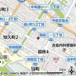 飯田市役所　産業経済部観光課・まちなかインフォメーションセンター周辺の地図