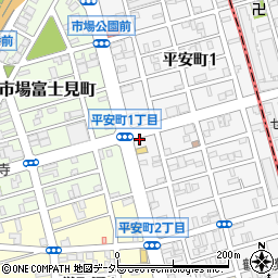 リパーク横浜平安町１丁目駐車場周辺の地図