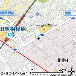 ウイン薬局小田急相模原店周辺の地図