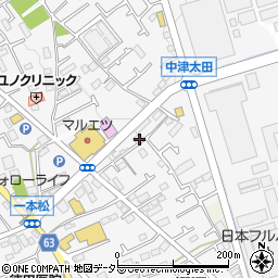 愛川つつじ糖尿病内科周辺の地図