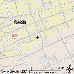 鳥取県境港市高松町142周辺の地図