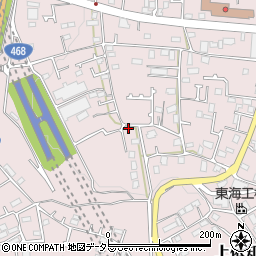 神奈川県厚木市上依知320周辺の地図