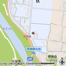 兵庫県豊岡市伏58周辺の地図