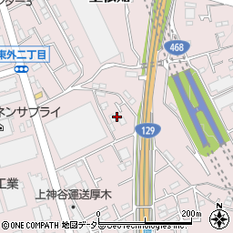 神奈川県厚木市上依知1059-18周辺の地図