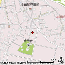 神奈川県厚木市上依知2408周辺の地図