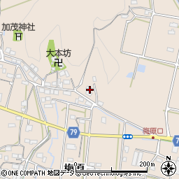 岐阜県山県市梅原533周辺の地図