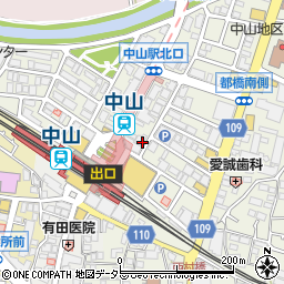 さなえ薬局 中山店周辺の地図