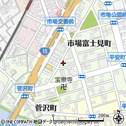 神奈川県横浜市鶴見区市場富士見町2-2周辺の地図
