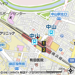 サイゼリヤ 中山駅前店周辺の地図