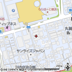 日本産業　横浜支店周辺の地図