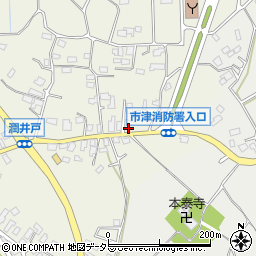 千葉県市原市潤井戸276-3周辺の地図