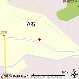 兵庫県豊岡市立石351周辺の地図
