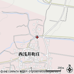 滋賀県長浜市西浅井町庄1350周辺の地図