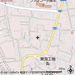 神奈川県厚木市上依知147-4周辺の地図