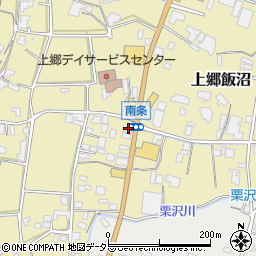 長野県飯田市上郷飯沼3422-1周辺の地図