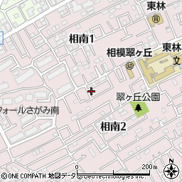 神奈川県相模原市南区相南2丁目27-8周辺の地図