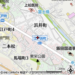 長野県飯田市江戸浜町3656周辺の地図