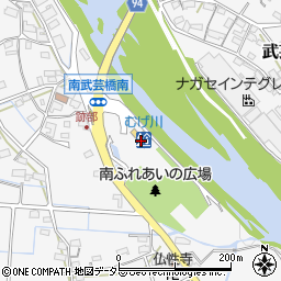 むげ川周辺の地図