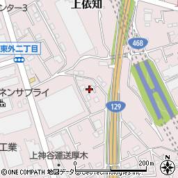 神奈川県厚木市上依知1059周辺の地図