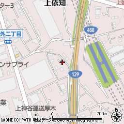 神奈川県厚木市上依知1059-2周辺の地図