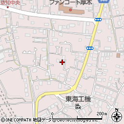 神奈川県厚木市上依知147周辺の地図