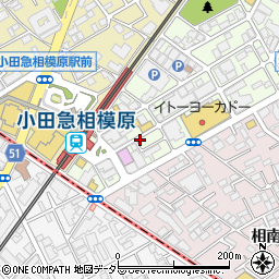 TEAKUROBIN小田急相模原店周辺の地図