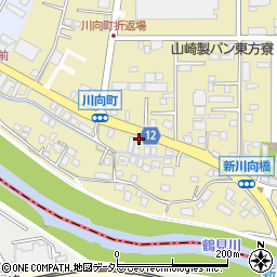 神奈川県横浜市都筑区川向町57周辺の地図