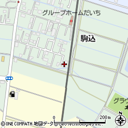 千葉県大網白里市駒込729周辺の地図