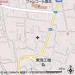 神奈川県厚木市上依知146周辺の地図