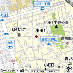 神奈川県川崎市川崎区小田1丁目20-19周辺の地図