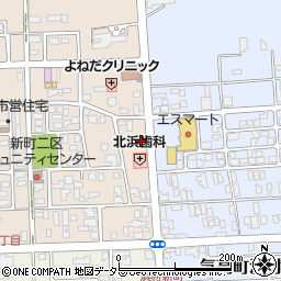 鳥取県鳥取市気高町北浜3丁目78周辺の地図