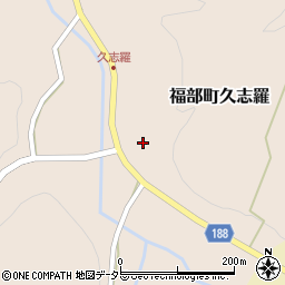 鳥取県鳥取市福部町久志羅303周辺の地図