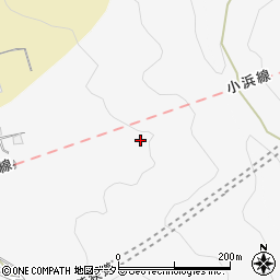 天狗山トンネル周辺の地図