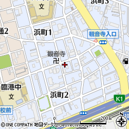 観音寺会館周辺の地図
