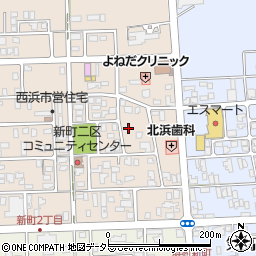 鳥取県鳥取市気高町北浜3丁目周辺の地図