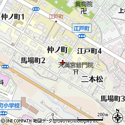 長野県飯田市仲ノ町353周辺の地図