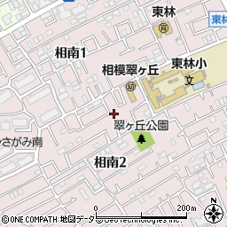 神奈川県相模原市南区相南2丁目25-52周辺の地図
