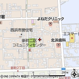 鳥取県鳥取市気高町北浜3丁目105周辺の地図