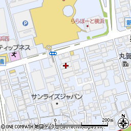 横溝倉庫周辺の地図