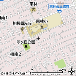 神奈川県相模原市南区相南2丁目4-26周辺の地図