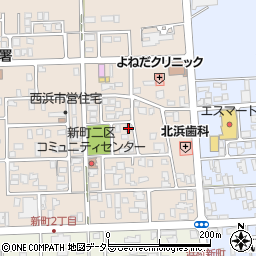 鳥取県鳥取市気高町北浜3丁目105-1周辺の地図