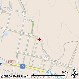 岐阜県山県市梅原285周辺の地図