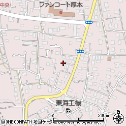 神奈川県厚木市上依知145周辺の地図