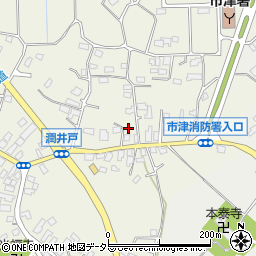 千葉県市原市潤井戸293-1周辺の地図