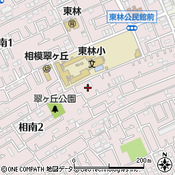 神奈川県相模原市南区相南2丁目4-28周辺の地図