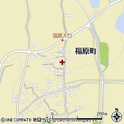 島根県松江市福原町311周辺の地図
