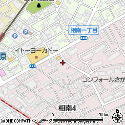早川荘周辺の地図
