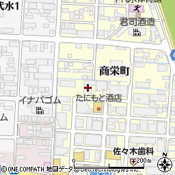 愛進堂周辺の地図