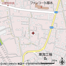 神奈川県厚木市上依知149周辺の地図