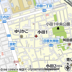 神奈川県川崎市川崎区小田1丁目20-27周辺の地図